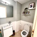 公寓 Sea View Duplex Private Jacuzzi, Garden, Terras And Shared Pool 滨海帕尔姆